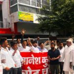 Congress workers stage protest outside CEC’s parental residence in Agra, elsewhere in Uttar Pradesh