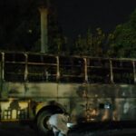 School bus, Janrath catch fire in separate incidents in Lucknow; 5-year-old boy hurt
