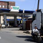 Saudi coalition strikes fuel depot near Yemen's capital