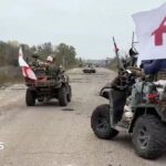 Residents leave devastated Russian-occupied Oleshky as evacuation corridor opens