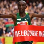 Eliud Kipchoge, 41, breaks course record at Melbourne Marathon