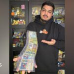 Pokémon card collector buys £18k master set in Surrey auction