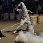 Protesters and police in Albania fight in seventh day of violent clashes