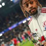 Bradley Barcola arrives in style as Liverpool beat LASK in Champions League