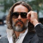 Russell Brand arrives at court for start of rape trial
