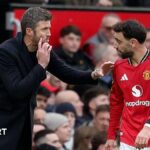 Manchester United: Michael Carrick and Bruno Fernandes hold clear-the-air talks