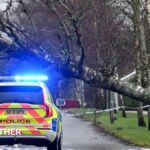 UK weather: Amber warning in place as Storm Austen hits parts of UK