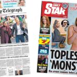 Newspaper headlines: Healey’s ‘tax raid on banks’ and Brand ‘topless monster’