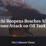 Sochi Reopens Beaches After Drone Attack on Oil Tanker