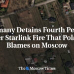 Germany Detains Fourth Person Over Starlink Fire That Poland Blames on Moscow