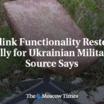 Starlink Functionality Restored Fully for Ukrainian Military, Source Says