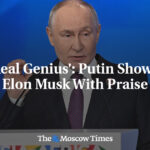 ‘A Real Genius’: Putin Showers Elon Musk With Praise