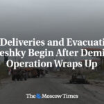 Aid Deliveries and Evacuations in Oleshky Begin After Demining Operation Wraps Up