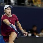Wuhan Open: GB’s Sonay Kartal beats Anhelina Kalinina, but Zheng Qinwen withdraws