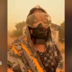 Watch: Orange haze blankets Indonesia's Kalimantan region