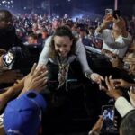 Crowds welcome Venezuela's María Machado after months in exile