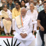 PM Modi Attends Interfaith Prayer Meeting at Gandhi Smriti on Gandhi Jayanti