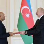 Ambassador of India to Azerbaijan, Abhay Kumar, Presents Credentials to President Ilham Aliyev