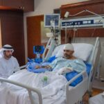 Dubai Crown Prince visits Captain Smit, applauds his courage