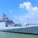 INS Tarkash arrives at Mombasa, Kenya for goodwill port call