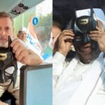 'Batman Mode On': Rahul Gandhi, Kharge pose with superhero masks during Opposition march to SC