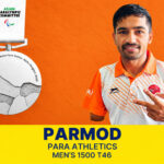 Parmod bags silver in men”s 1500m T46 at Asian Para Games
