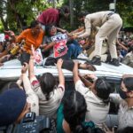 AISA says Neha Bora picked up by cops in private vehicle, Delhi top cop denies claim