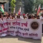 Protesting tribal students detained at Congress office, taken out of Mumbai