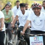 Mandaviya leads cycle rally in Kashi, urges youth to work for drug-free society