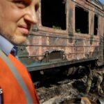 Fear and disruption for Ukraine's rail passengers as Russia escalates drone attacks