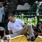 Indian opposition MPs detained in protest against election chief