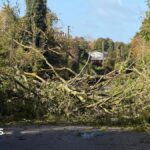 Thousands without power across South East after Storm Boelo