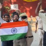 India 'cockroach' leaders detained after entering barricaded protest site