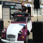 'I turned my Citroen 2CV into a DJ booth'