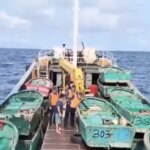 Beijing drills water cannons and drones near disputed South China Sea shoals