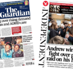 Newspaper headlines: ‘Stark warning’ over ADHD and ‘Andrew wins legal fight’