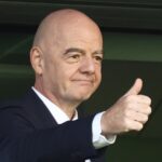 Gianni Infantino is endorsed by the Asian Football Confederation for another term as FIFA president