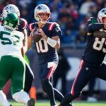 Drake Maye's 3 TD passes help Patriots stave off late push by Jets in 26-19 win