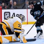 Mammoth hold off late charge from Penguins for 5-4 win