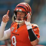 Burrow throws 4 TDs, Battle has pair of interceptions as Bengals beat Dolphins 31-24