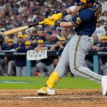 Brewers stun Dodgers with back-to-back homers in 7th inning and take 3-0 lead in NLCS with 6-2 win