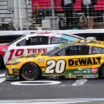 Chase Briscoe holds off teammate Christopher Bell in Charlotte to win 2nd straight playoff race