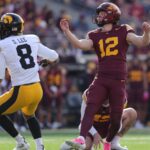 Drzewiecki's field goal as time expires lifts Minnesota past No. 15 Iowa, 13-10