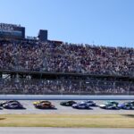 Kyle Larson extends Chase points lead with first NASCAR win at Talladega after last-lap scramble