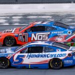 Chase leader Kyle Larson has easier path to 3rd NASCAR championship after surviving Talladega chaos
